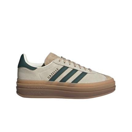 adidas Gazelle Bold Magic Beige Collegiate Green (W)