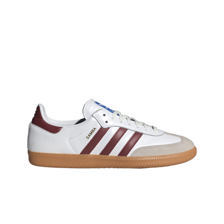 adidas Samba OG White Burgundy Gum