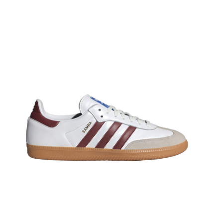 adidas Samba OG White Burgundy Gum