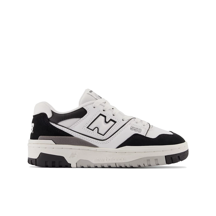 New Balance 550 White Black Rain Cloud (GS)