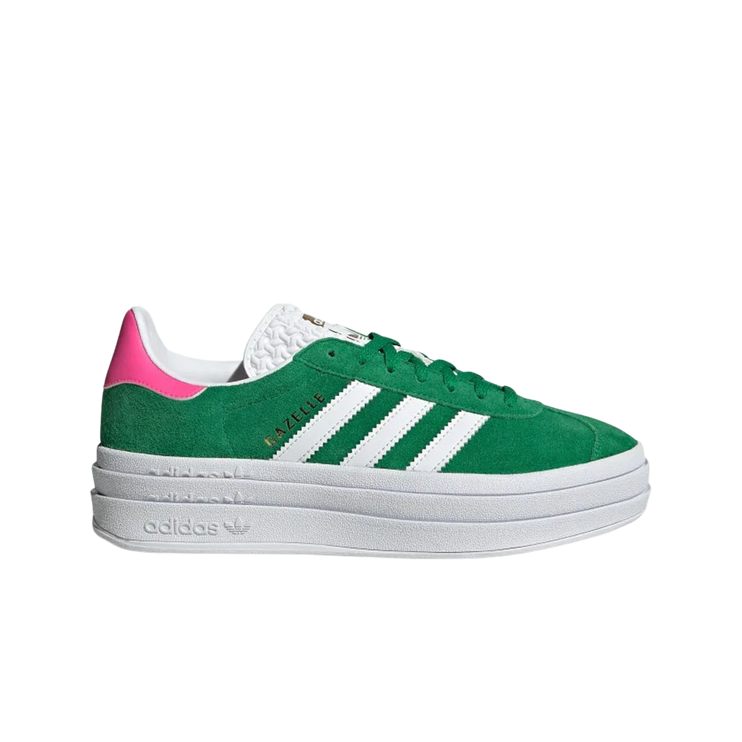 adidas Gazelle Bold Green Lucid Pink (W)