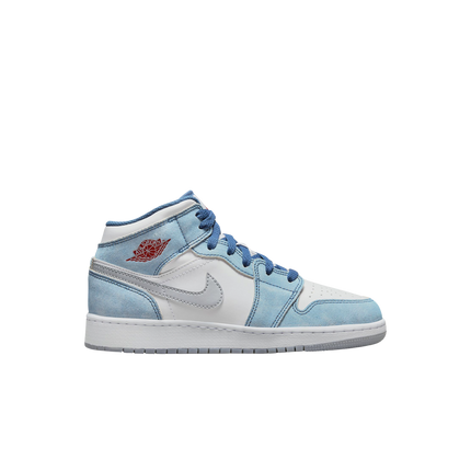 Air Jordan 1 Mid SE French Blue Light Steel (GS)