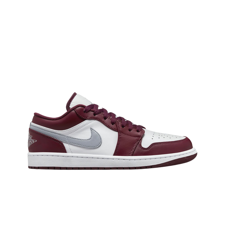 Air Jordan 1 Low White Bordeaux