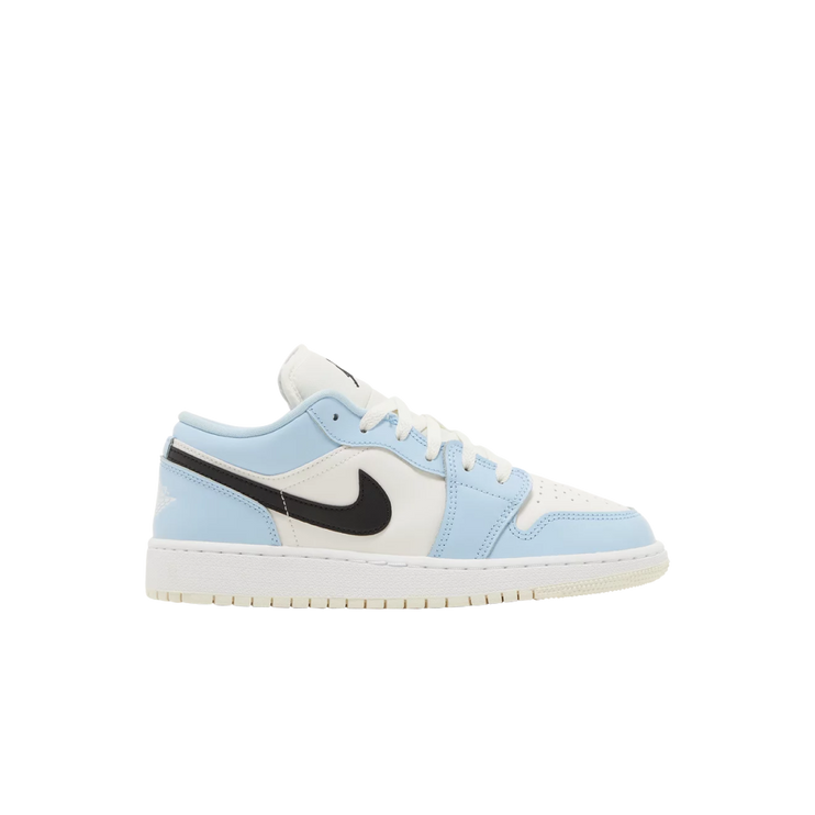 Air Jordan 1 Low Ice Blue Black (GS)