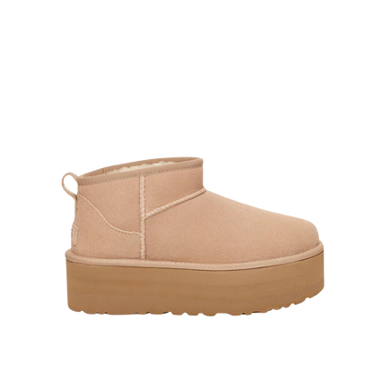 UGG Classic Ultra Mini Platform Boot Sand (W)