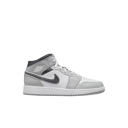 Air Jordan 1 Mid Light Smoke Grey Anthracite (GS)