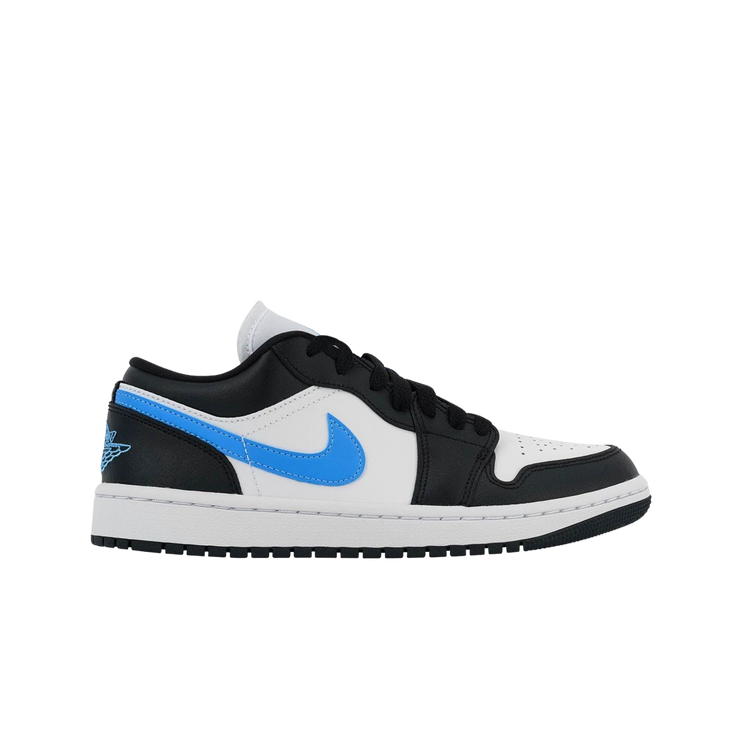 Air Jordan 1 Low Black University Blue White (W)