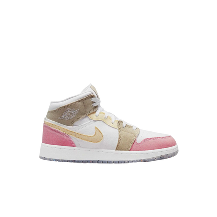 Air Jordan 1 Mid Pastel Grind (GS)