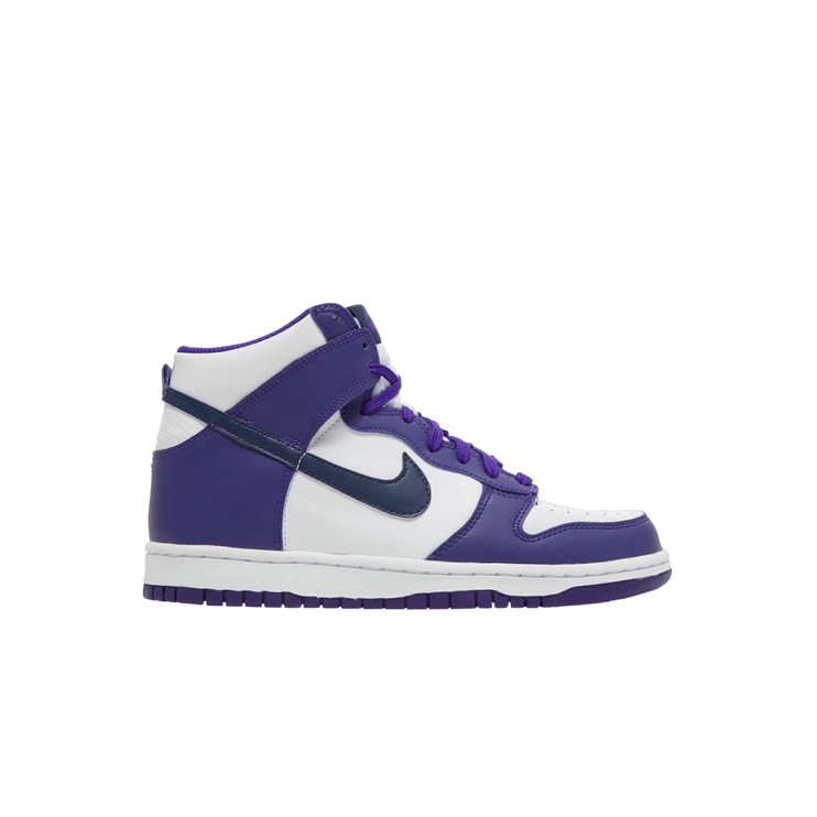 Nike Dunk High Electro Purple Midnight Navy (GS)