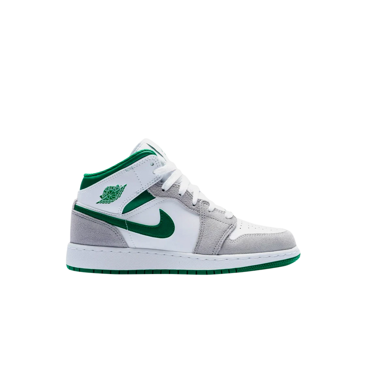 Air Jordan 1 Mid Grey Green (GS)