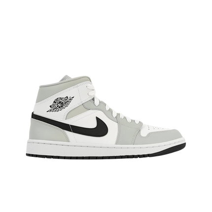 Air Jordan 1 Mid Light Smoke Grey Black (W)