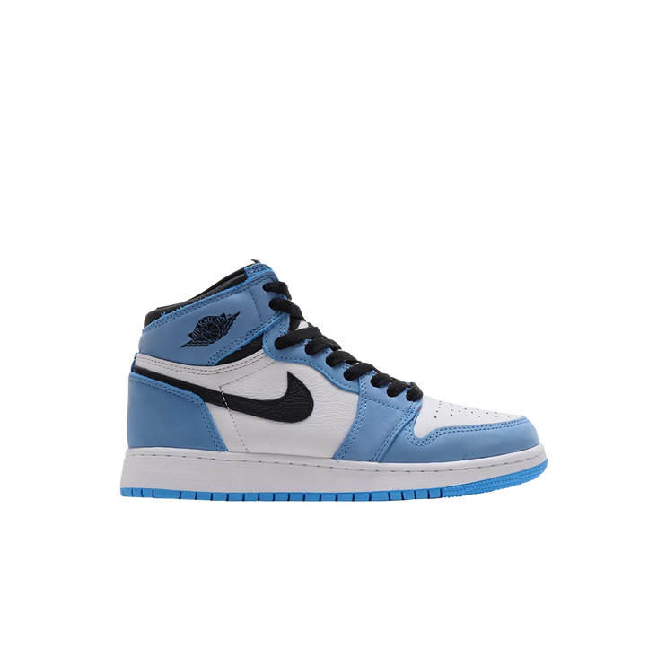 Air Jordan 1 Retro High White University Blue Black (GS)