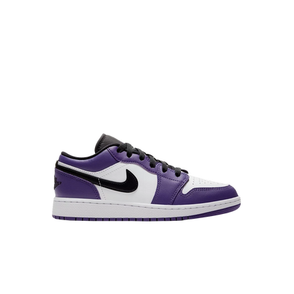 Air Jordan 1 Low Court Purple White (GS)