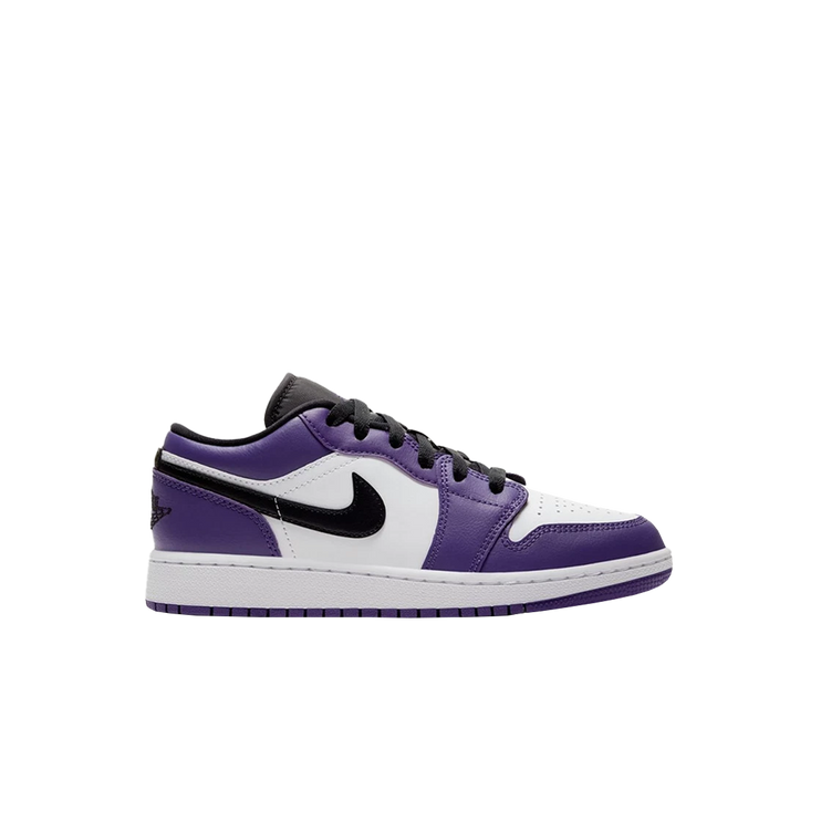 Air Jordan 1 Low Court Purple White (GS)