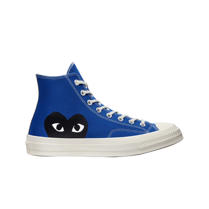 Converse Chuck Taylor All-Star 70s Hi Comme des Garcons PLAY Blue