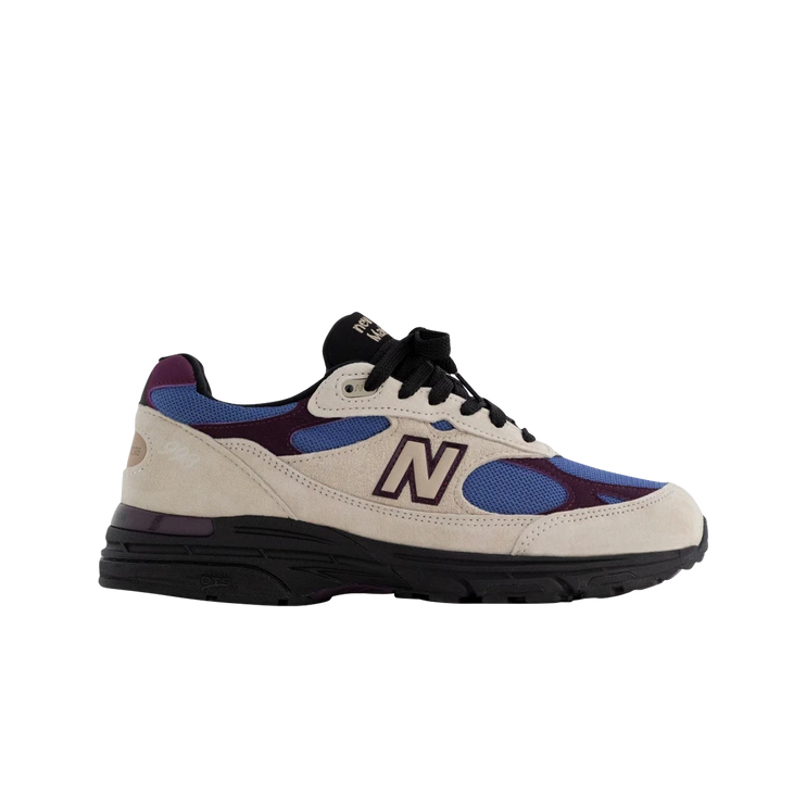 New Balance 993 Aime Leon Dore Beige Blue Maroon