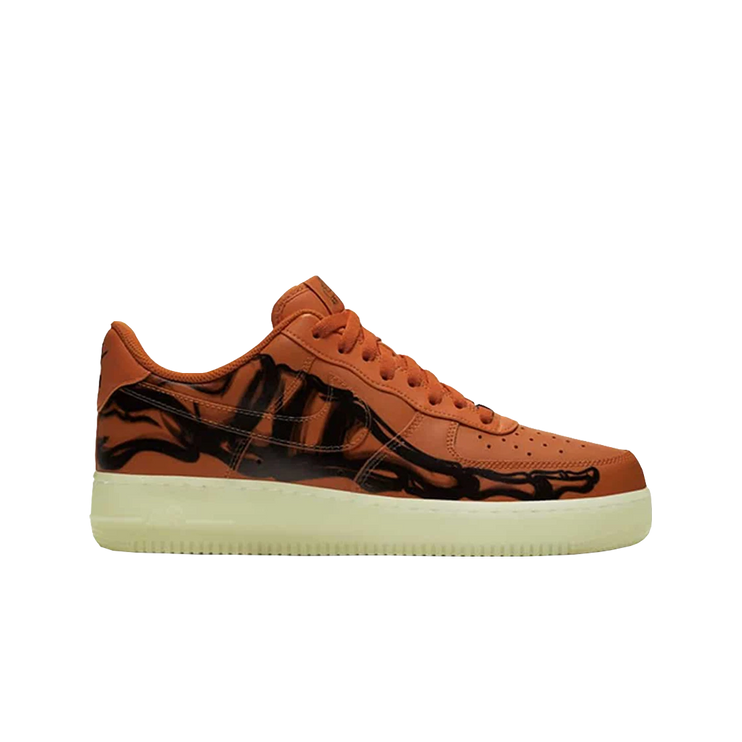 Nike Air Force 1 Low Orange Skeleton